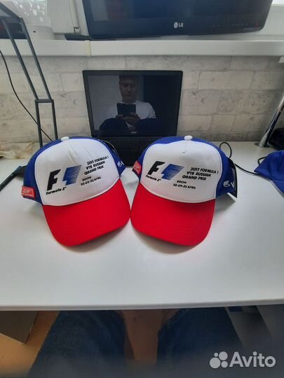 Бейсболка сетка Формула 1 Сочи
