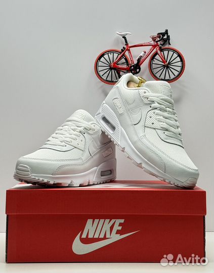 Кроссовки nike air max 90 белые