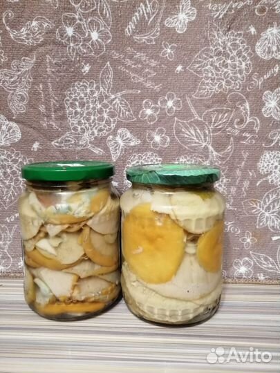 Грибы соленые, икра, маринованные