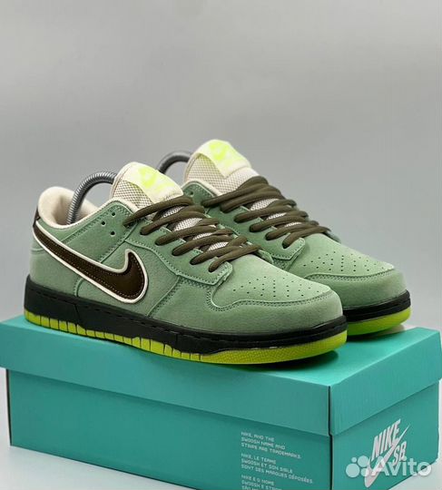 Кроссовки Nike SB Dunk Low Green Poison