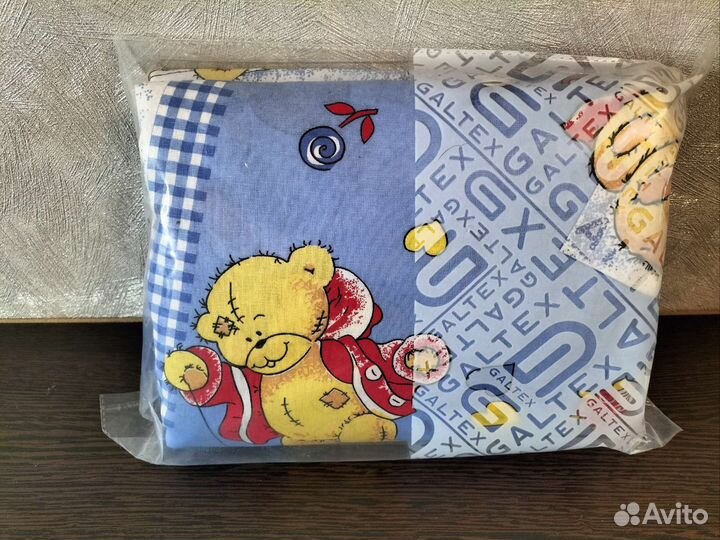 Новый комплект детского постельного белья
