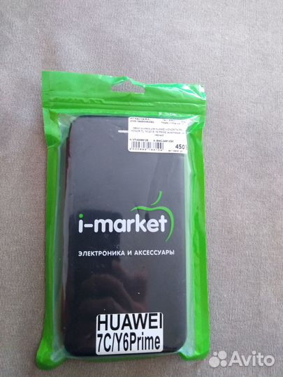 Чехол новый на honor 7c/y6 prime