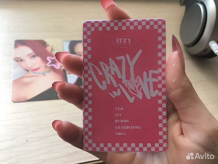 Карты kpop итзи