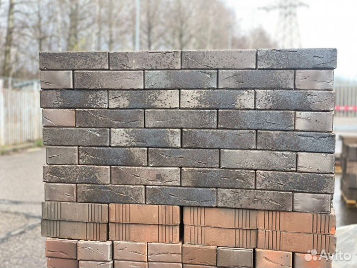 Кирпич облицовочный Таймыр Базальт