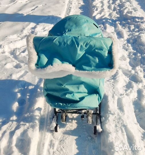 Детские санки коляска