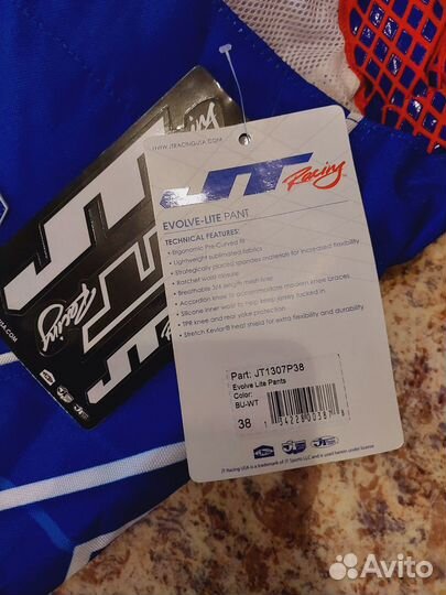 Штаны JT Racing Evolve Lite, р. 38