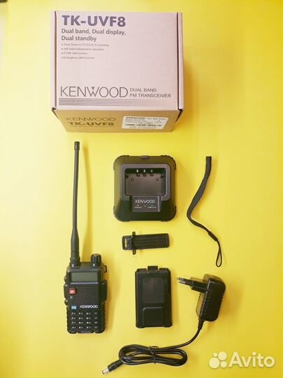 Новые рации kenwood TK-UVF8