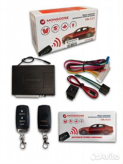Блок управления центр.замком Mongoose CDL-5.2