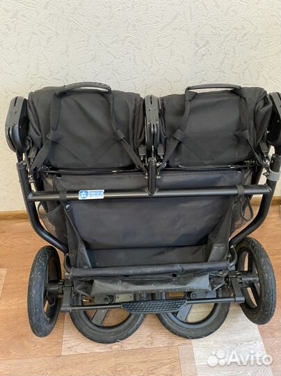 Коляска bumbleride indie twin/matte black