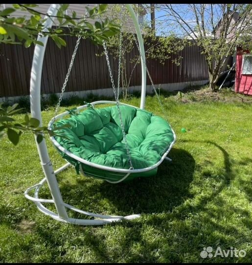 Подвесной диван-качели 