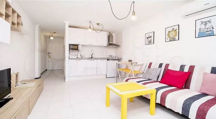 Квартира-студия, 27,6 м², 3/6 эт.