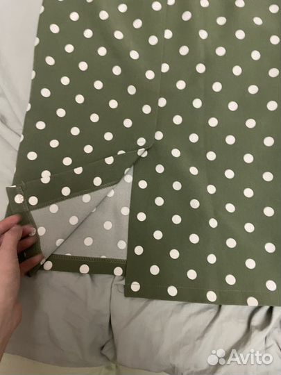 Юбка ретро в горошек американская жена