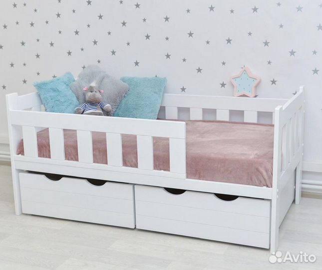 Подростковая кровать Letto Bambini 180*80 с ящикам