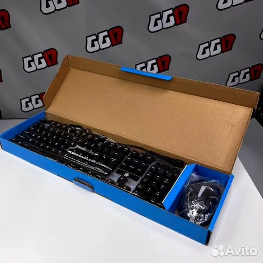 Игровой набор Клавиатура и Мышь с подсветкой RGB