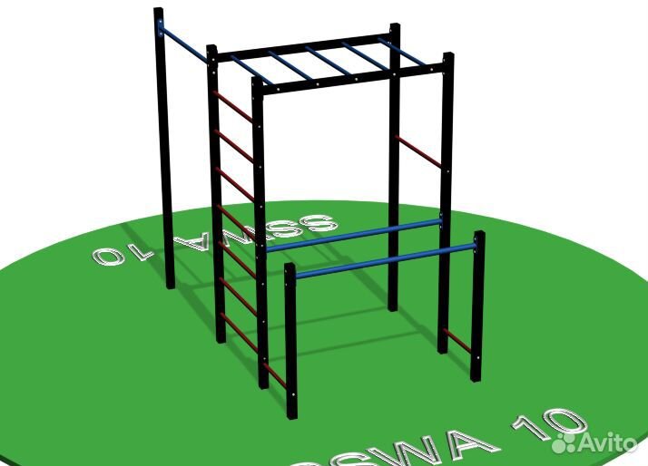 Спортивная площадка турник брусья рукоход