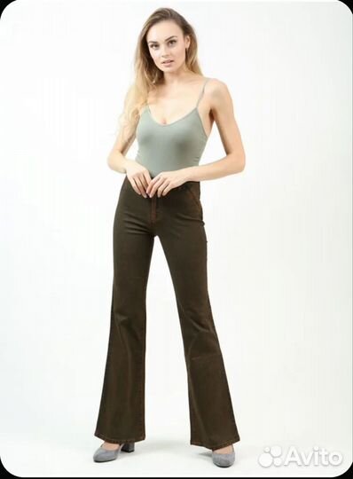 Джинсы широкие