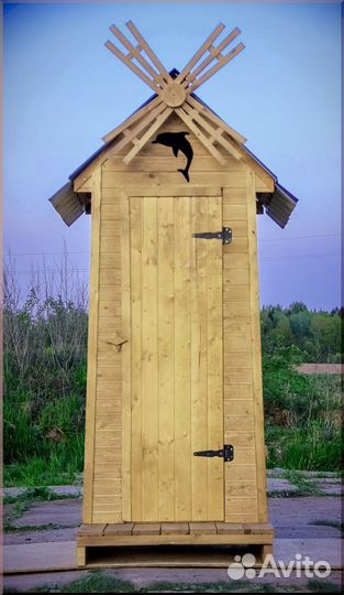 Дачный туалет с установкой Д920