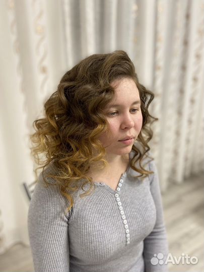 Локоны прически уфа