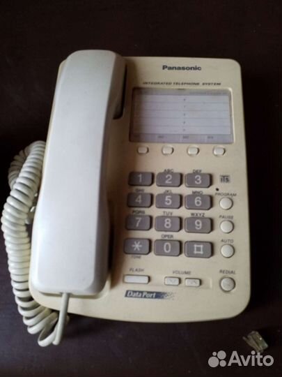 Телефон panasonic, сплитер, модем