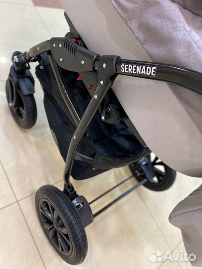 Коляска serenade 20(Smile Line)(серо-беж.+св.беж)