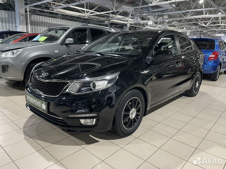 Kia Rio 1.6 МТ, 2016, 109 250 км