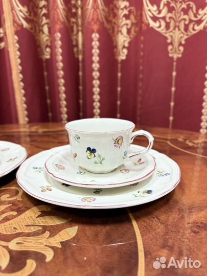 Тройки от villeroy boch petite fleur