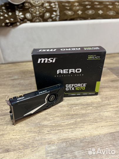 Nvidia geforce gtx 1070 aero 8gb