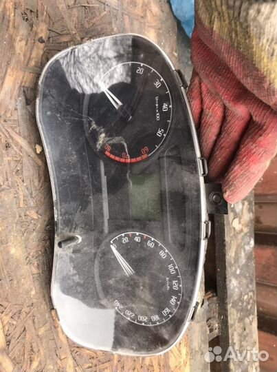 Щиток панель приборов Skoda Fabia 2 Roomster