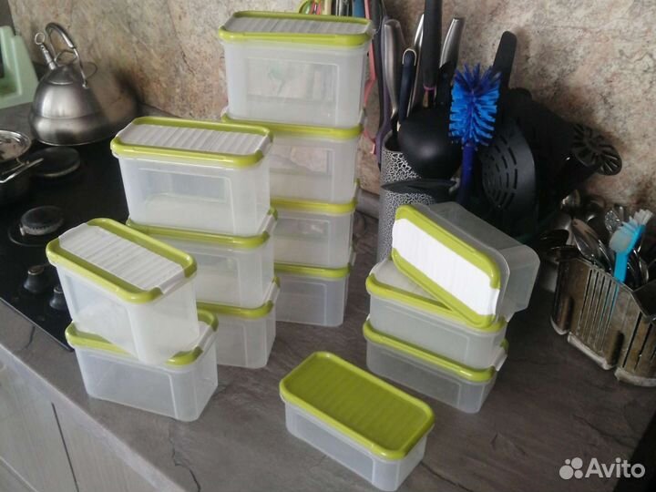 Контейнеры пластиковые 20 штук