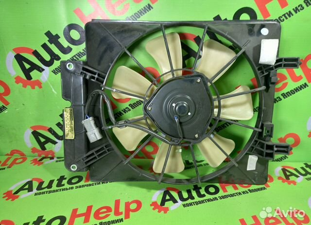 Диффузор радиатора honda stream RN1 D17A лев