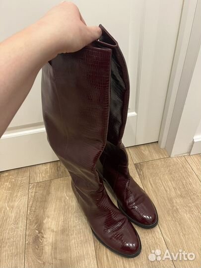 Сапоги suil демесезон кожа
