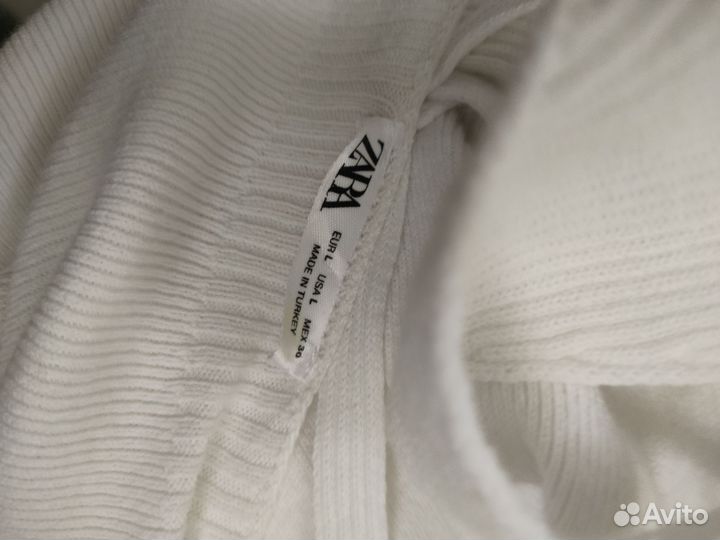 Zara трикотажный комбинезон вязаный