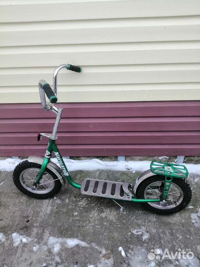 Самокат детский двухколесный бу