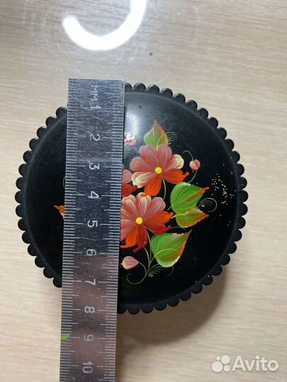 Шкатулка жостово СССР