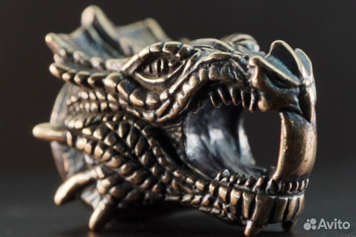 Бусина Темляк Брелок Дракон Змей Горыныч Смауг