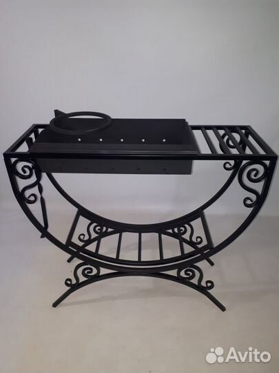 Мангал Кованный с кольцом для казана