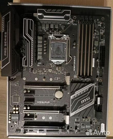 Материнская плата MSI Z270 SLI plus LGA1151