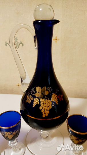 Графин с рюмками СССР