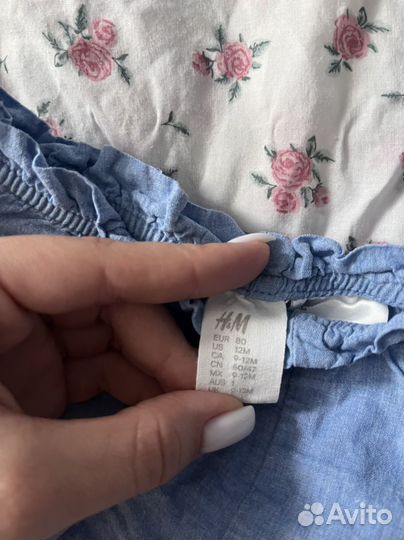 Костюмы для девочки hm 80