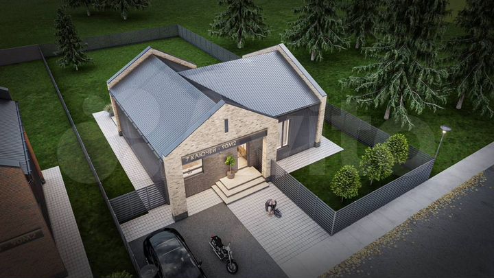 Дом 70 м² на участке 8 сот.