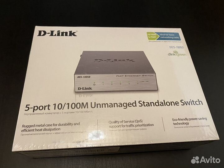 Коммутатор D-link DES-1005D