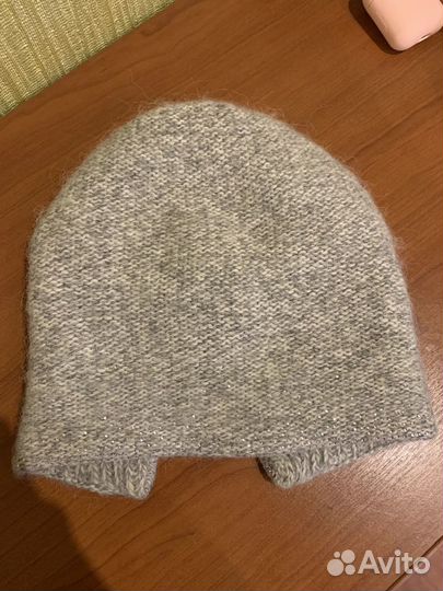 Шапка зимняя теплая