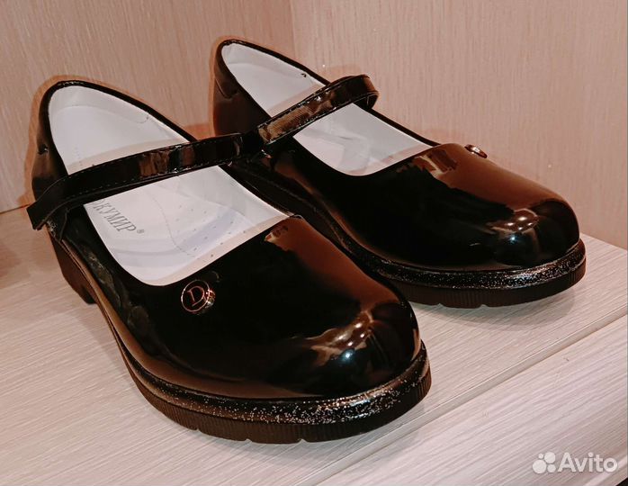 Туфли для девочки, размер 37