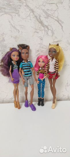 Куклы Монстер Хай семейка Вульф