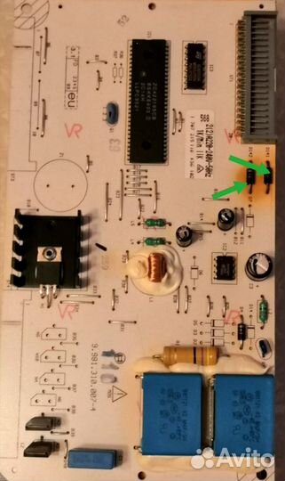 Плата управления от холодильника Bosch KGE3501 бу