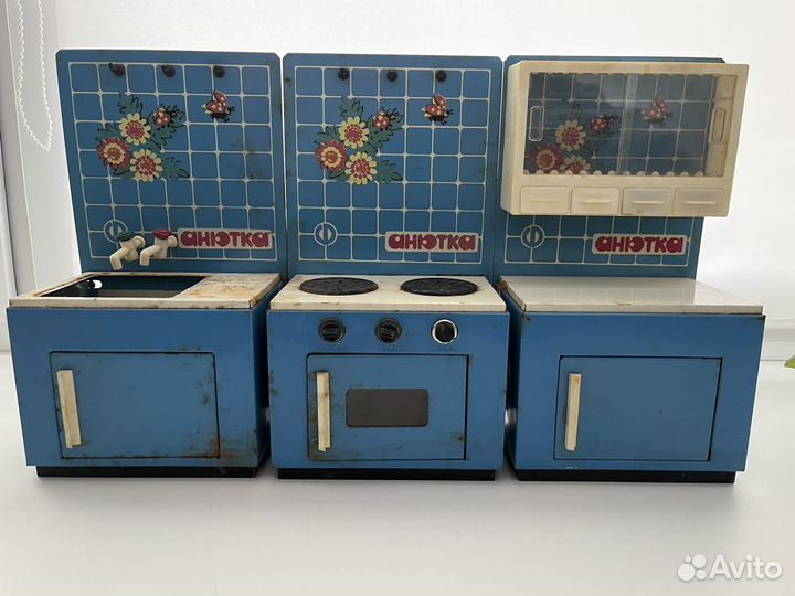 Игрушки СССР, кухня Анютка
