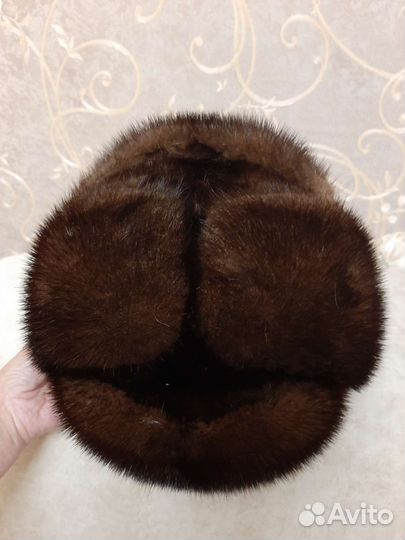 Шапка норковая женская