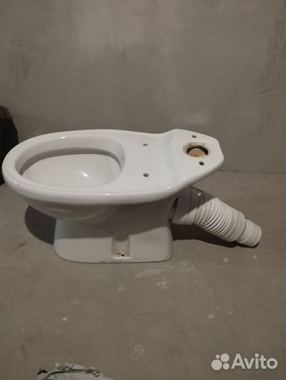 Унитаз строительный