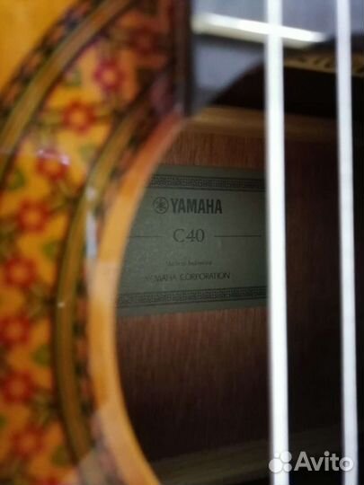 Гитара yamaha c40 комплект