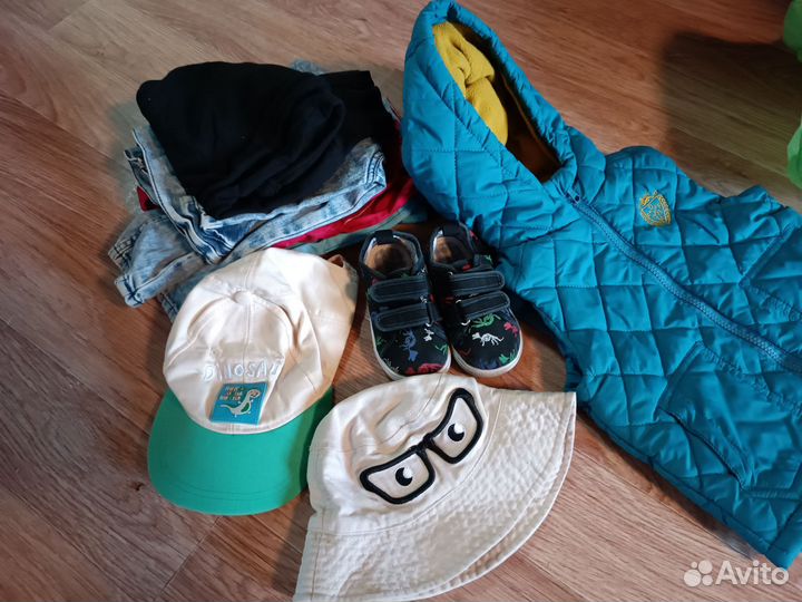 Вещи пакетом на мальчика 1-2 г
